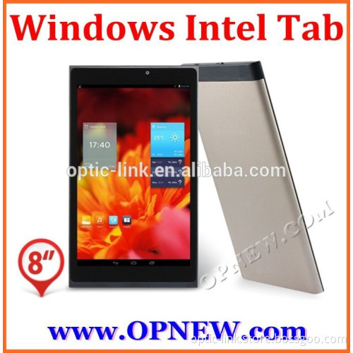 New 8inch Win8 tablet pc Intel 3735 64bit processor IPS 1280*800 screen 2G/64GB Dual System HD camera tablet computer